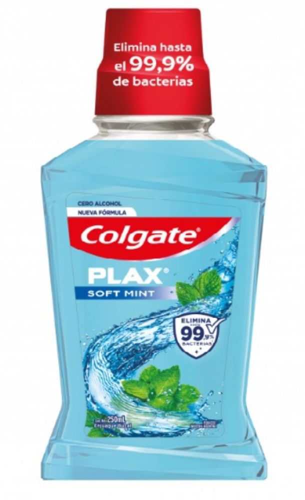Imagen de ENJUAGUE BUCAL COLGATE PLAX SOFT MINT 250ML