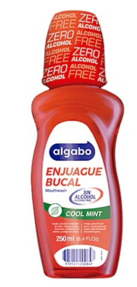 Imagen de ENJUAGUE BUCAL ALGABO FRSH MINT 250ML