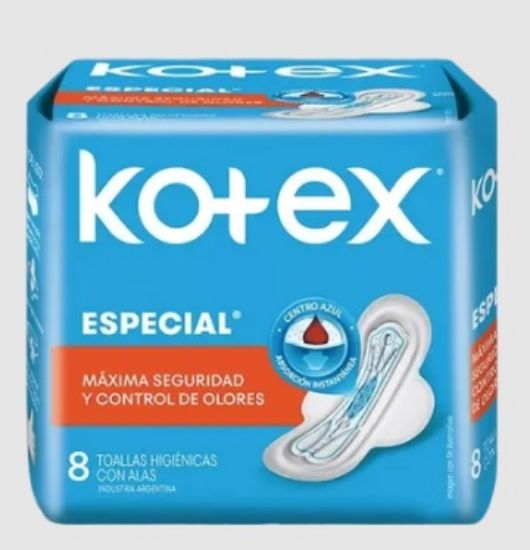 Imagen de KOTEX TOA NORMAL ESEN C/A 8U
