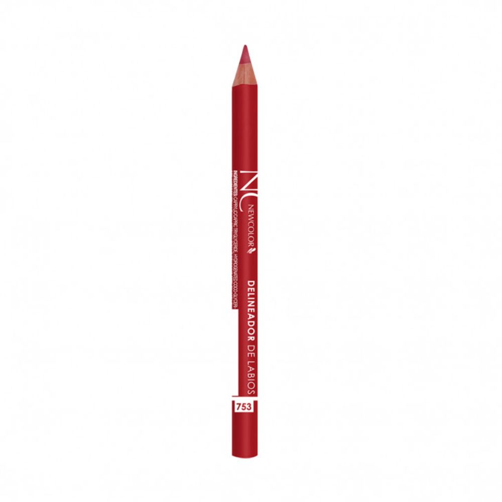 Imagen de DELINEADOR DE LABIOS NC ROJO 753