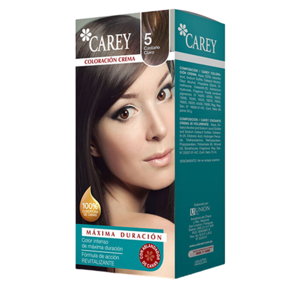 Imagen de TINTE CAREY Nro.5 CASTAÑO CLARO