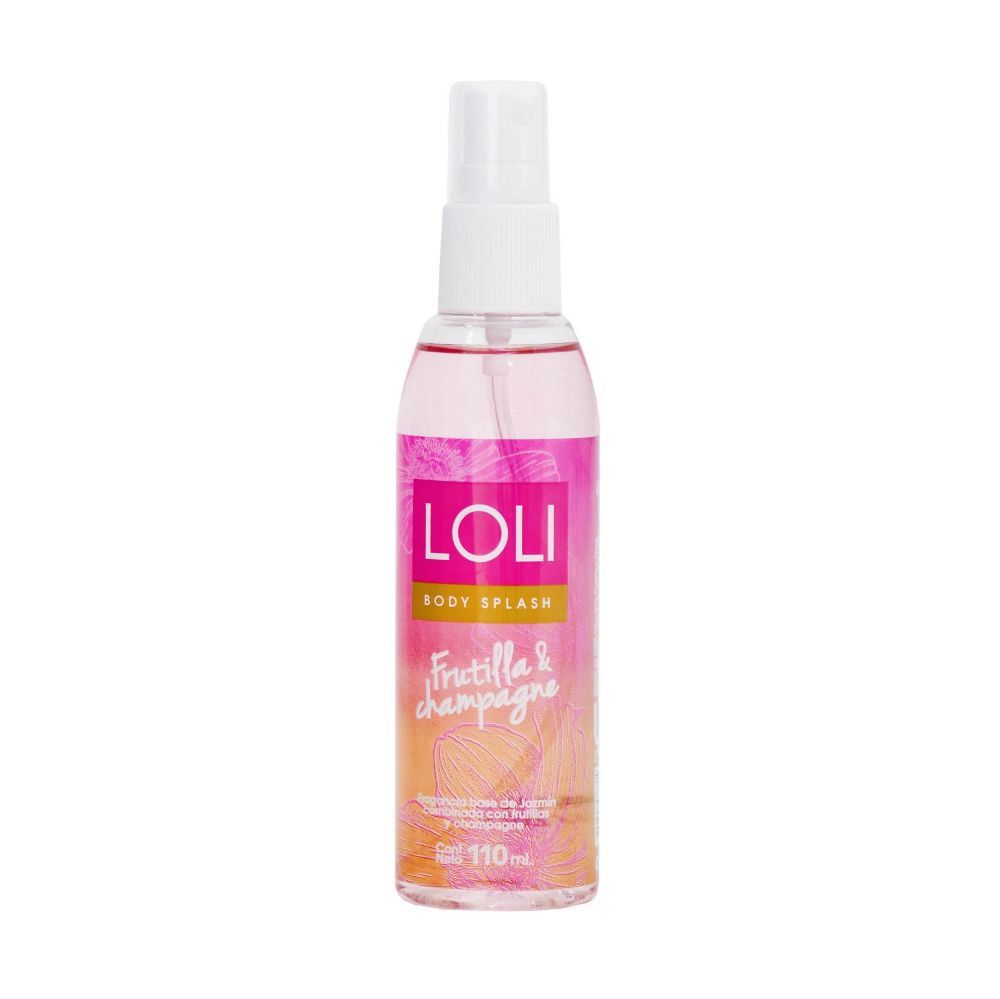 Imagen de LOLI BODY SPLASH FRUTILLA Y CHAMPAGNE 110ML