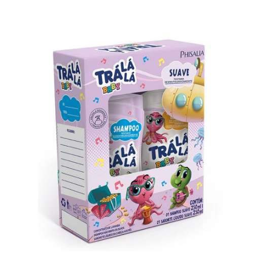 Imagen de TRALALA SH+JABON LIQUIDO 250ML