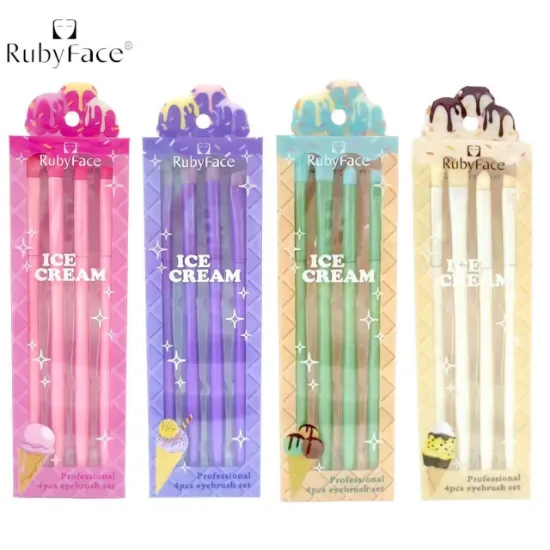 Imagen de SET DE BROCHAS 4PCS RUBY FACE BQL04