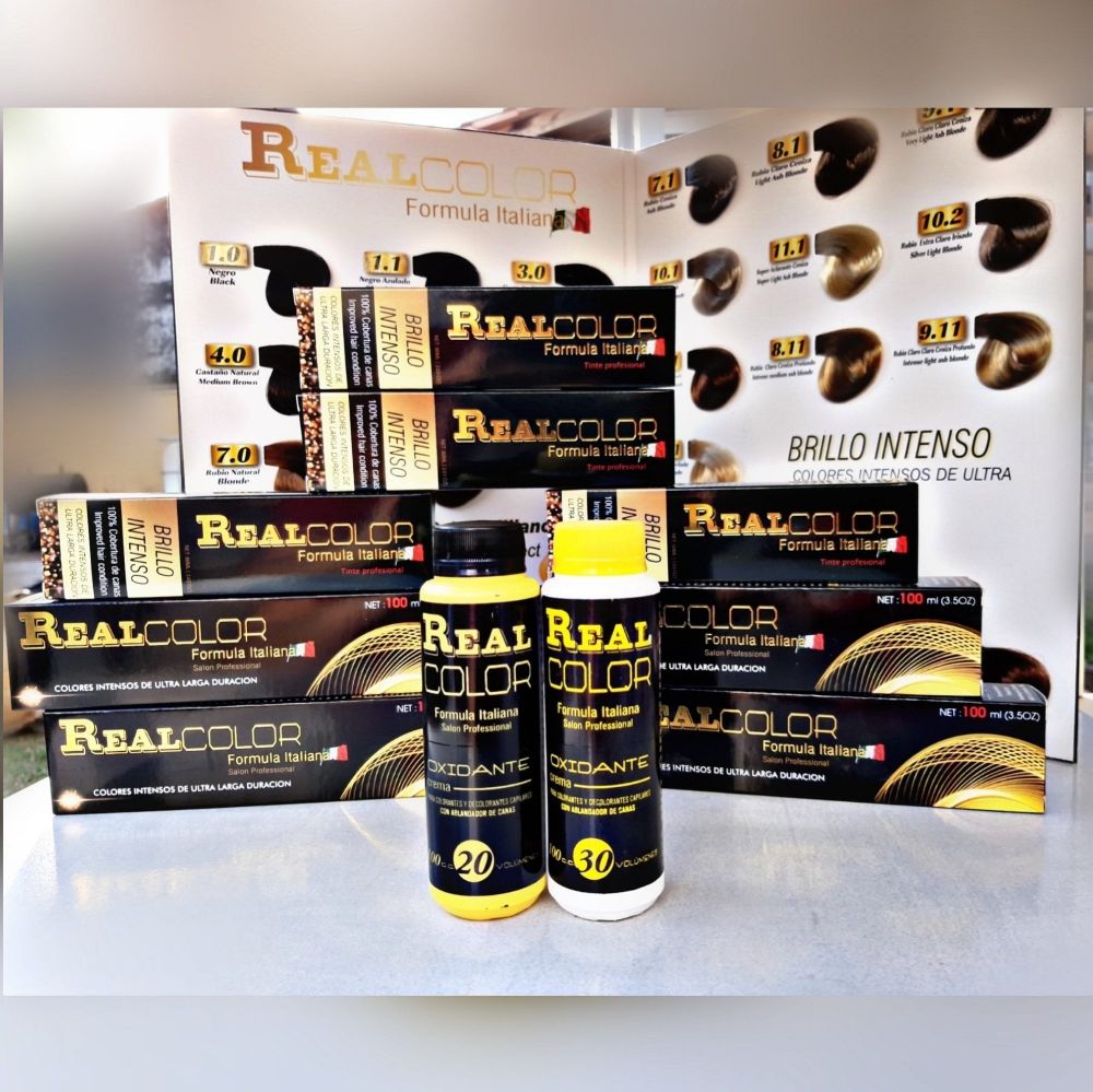 Imagen de REAL COLOR TINTEKIT 8.3 RUBIO CLARO
