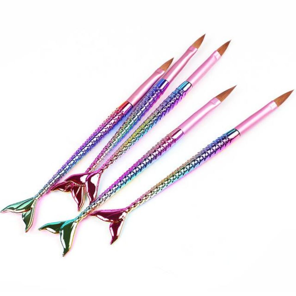 Imagen de PINCEL COLA DE PEZ 5PCS