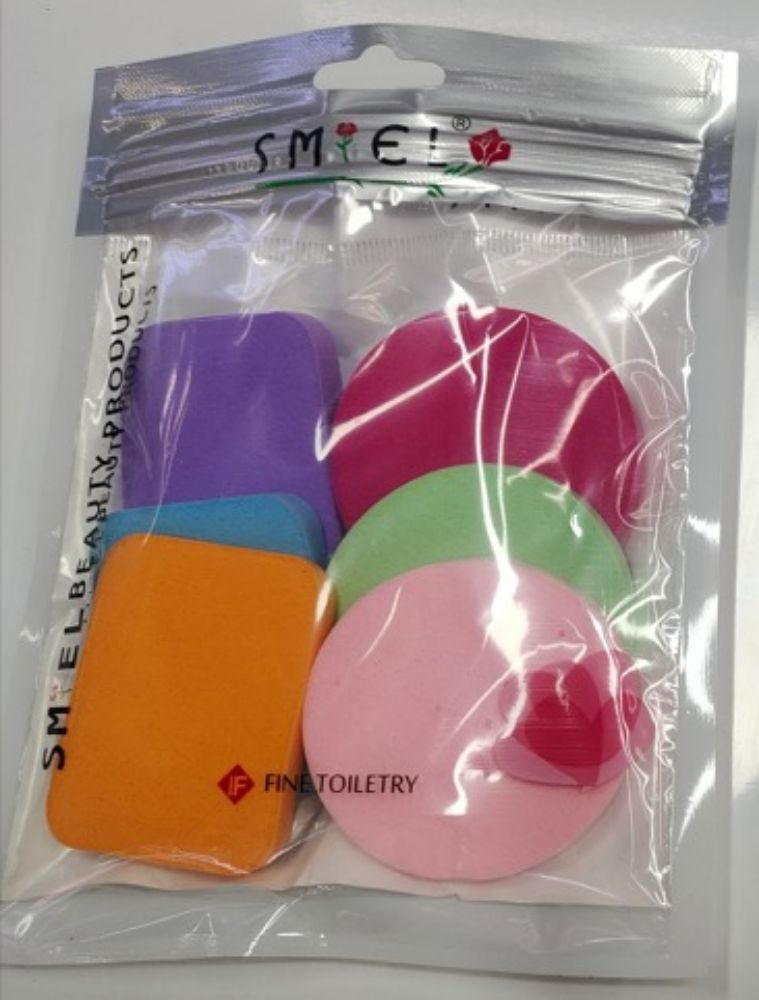 Imagen de ESPONJA FACIAL X 6 PCS 6335