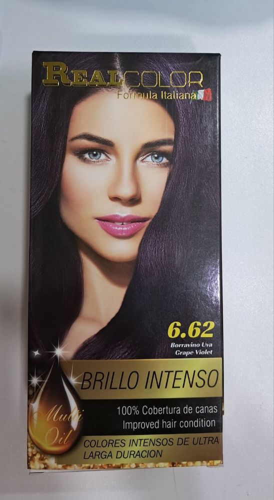 Imagen de REAL COLOR TINTEKIT 6.62 VIOLETA UVA