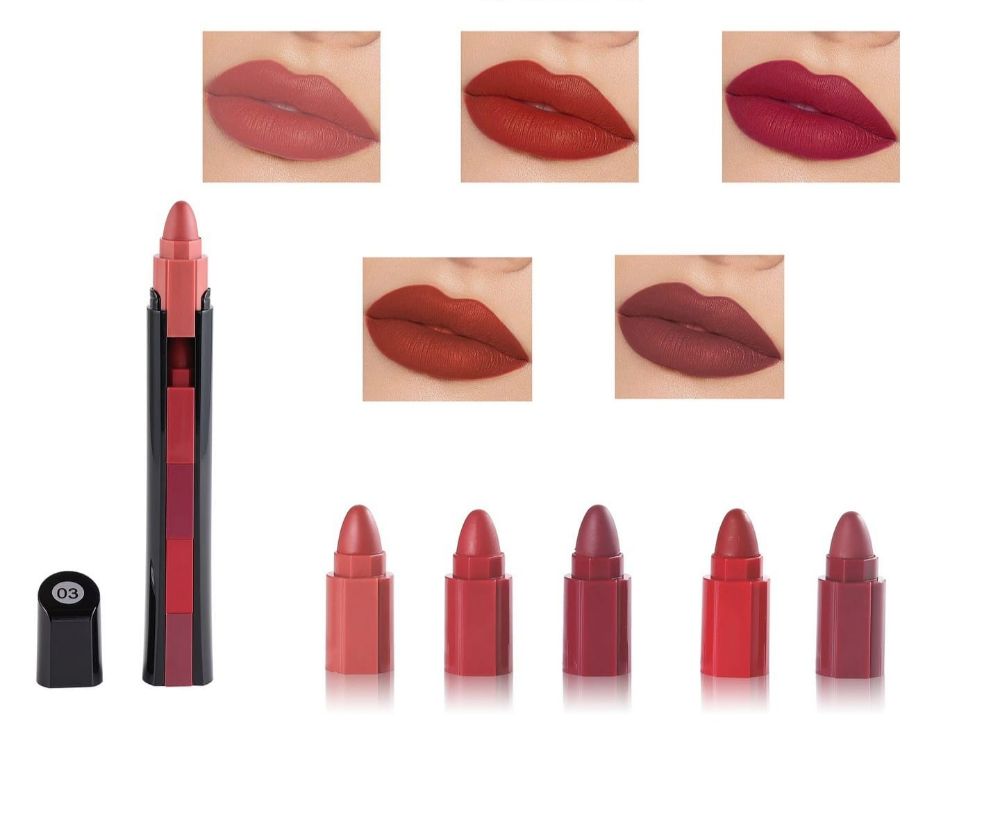 Imagen de LABIAL MATTE 5 EN 1 PL-5504