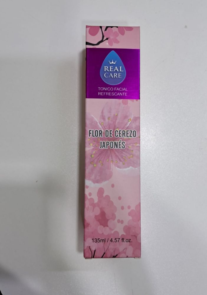 Imagen de TONICO FACIAL FLOR DE CEREZO REAL CARE