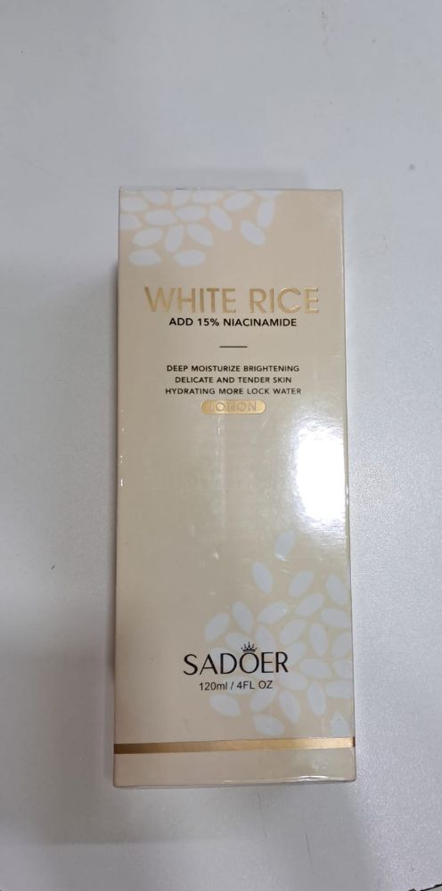 Imagen de SADOER LOCION WHITE RICE SD14765