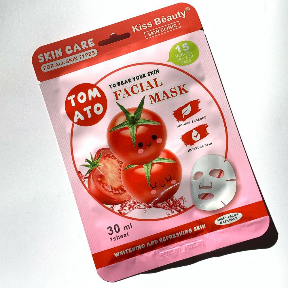 Imagen de MASCARILLA FACIAL TOMATE KISS BEAUTY