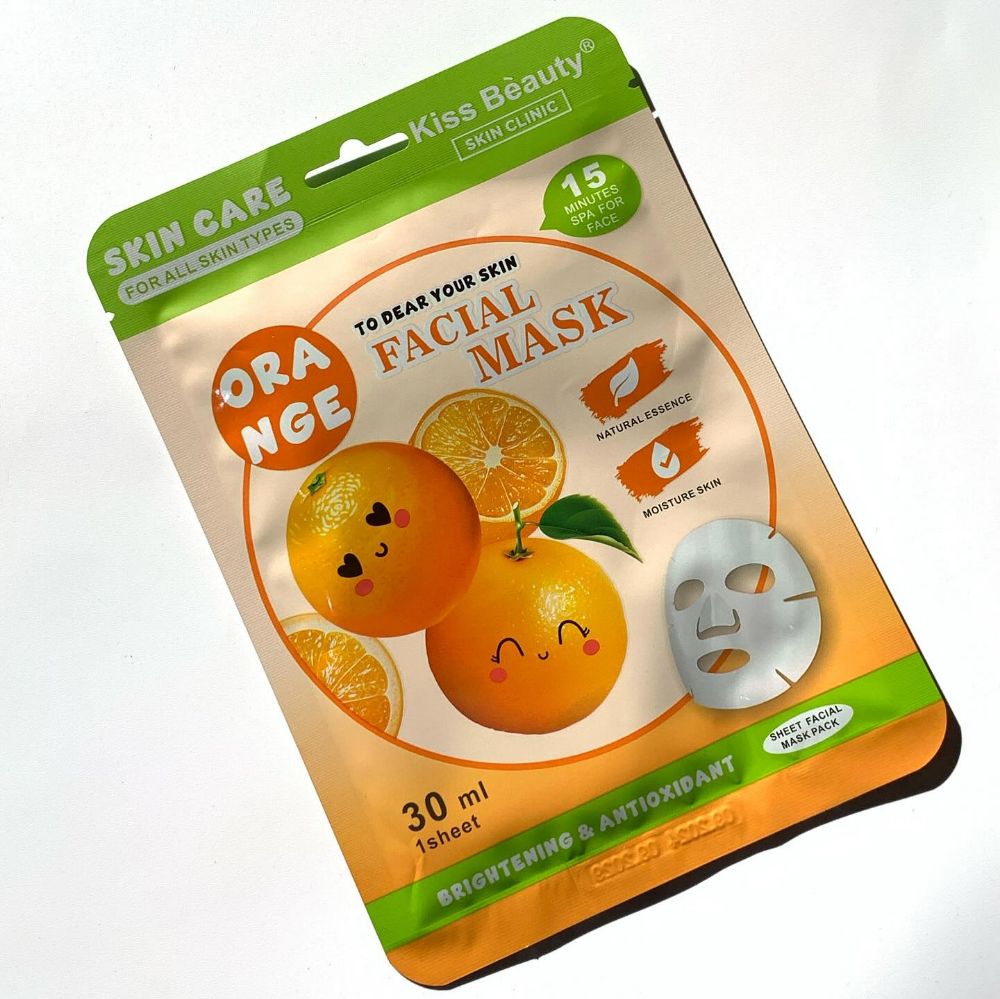 Imagen de MASCARILLA FACIAL NARANJA KISS BEAUTY