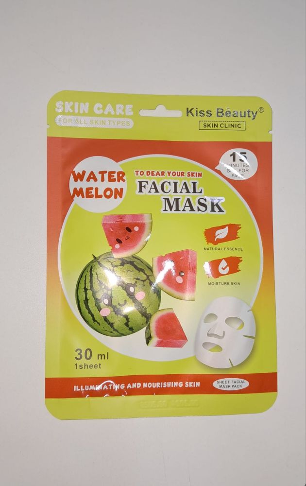 Imagen de MASCARILLA FACIAL SANDIA KISS BEAUTY