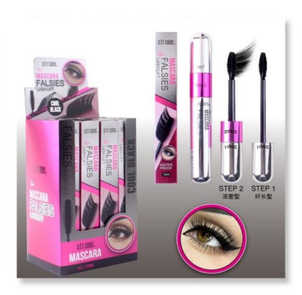 Imagen de RIMEL 2 EN 1 ROSA HB107129