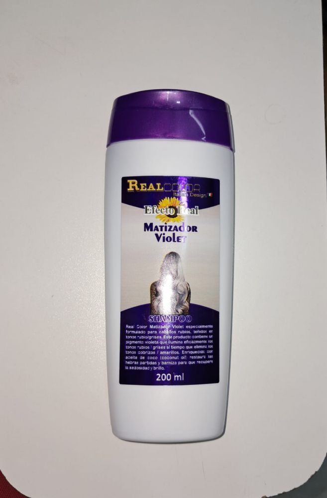 Imagen de SHAMPOO MATIZADOR VIOLET REALCOLOR 200ML