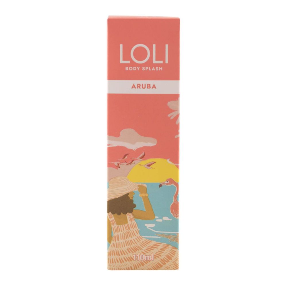 Imagen de LOLI ESTUCHE BODY SPLASH ARUBA 110ML