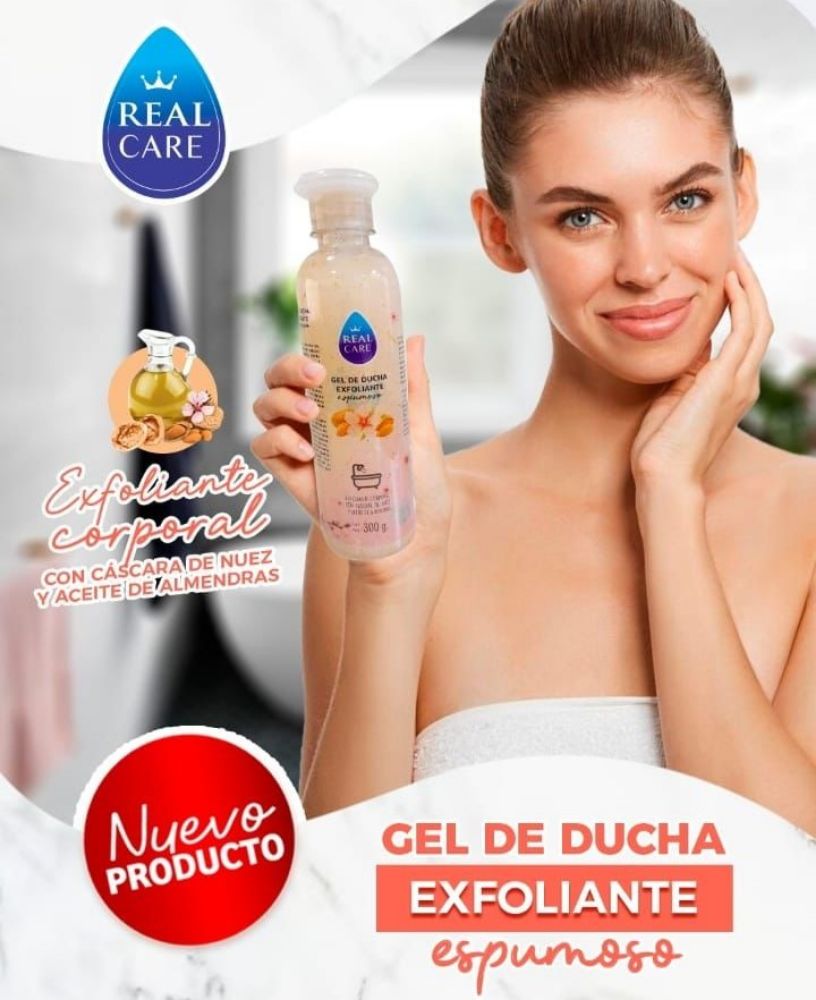 Imagen de GEL DE DUCHA EXFOLIANTE REAL CARE