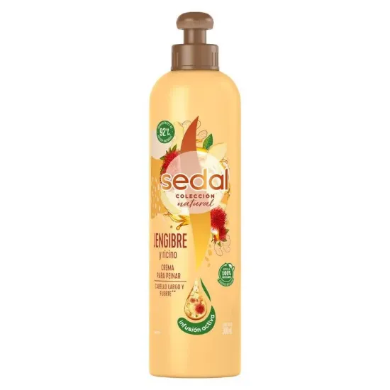Imagen de SEDAL CREMA PARA PEINAR JENGIBRE Y RICINO 300ML