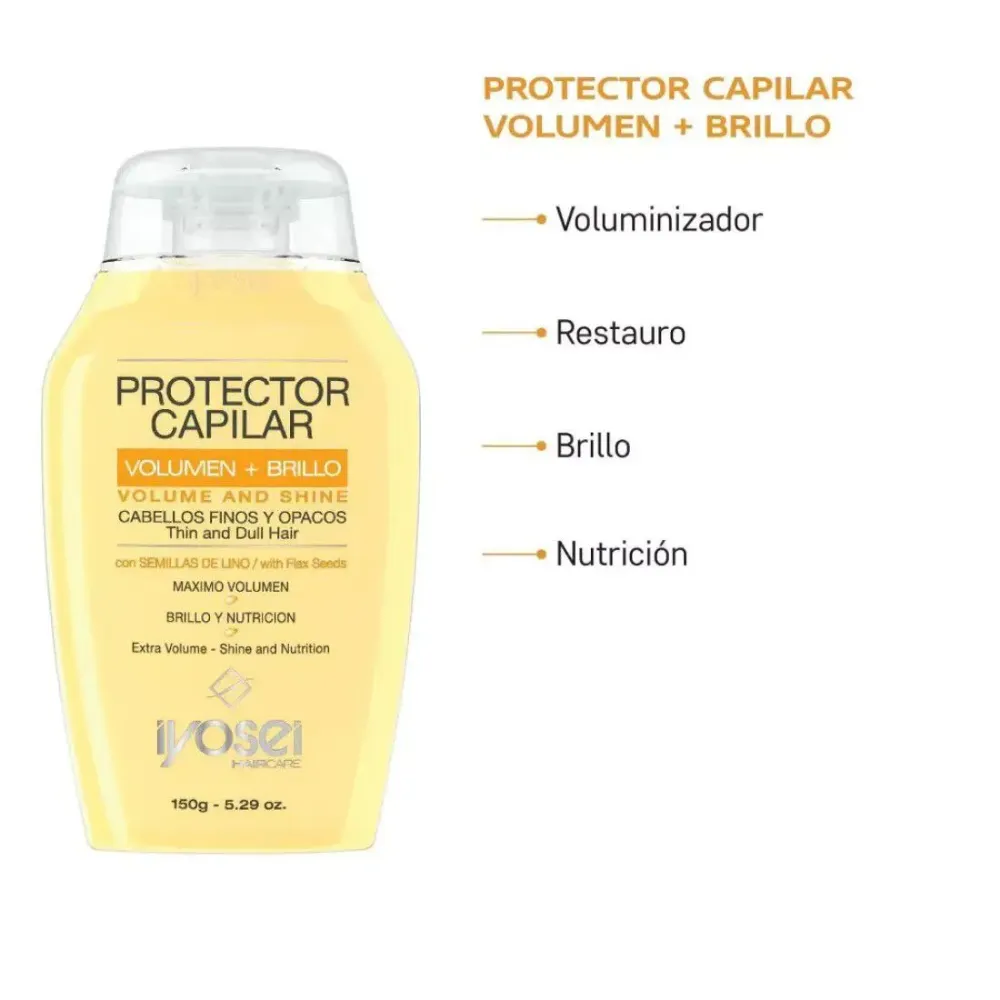 Imagen de PROTECTOR CAPILAR C/SEMILLA DE LINO IYOSEI 150G