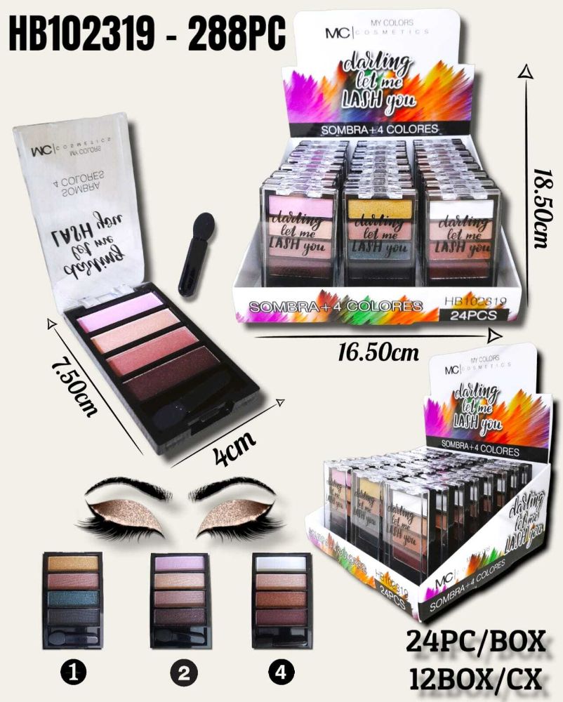 Imagen de SOMBRA 4 COLORES MC HB102319