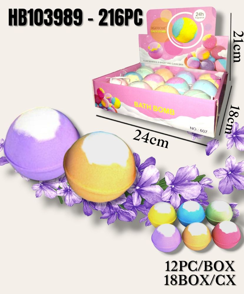 Imagen de BOMBA EFERVESCENTE C/FRAGANCIA 12PC HB103989