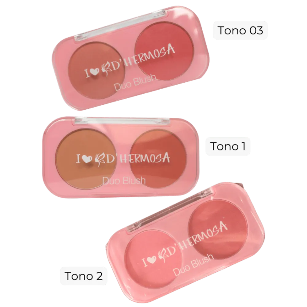 Imagen de RUBOR 2COLOR C/24PCS HF132
