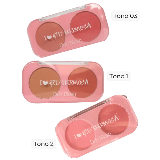 Imagen de RUBOR 2COLOR C/24PCS HF132