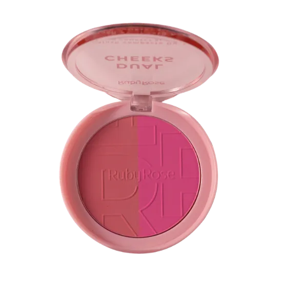 Imagen de RUBOR COMPACTO DUAL CHEEKS L/R RUBY ROSE HB-M03-2