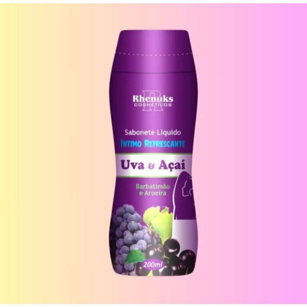 Imagen de JABON LIQ.INTIMO UVA Y ACAI 200ML