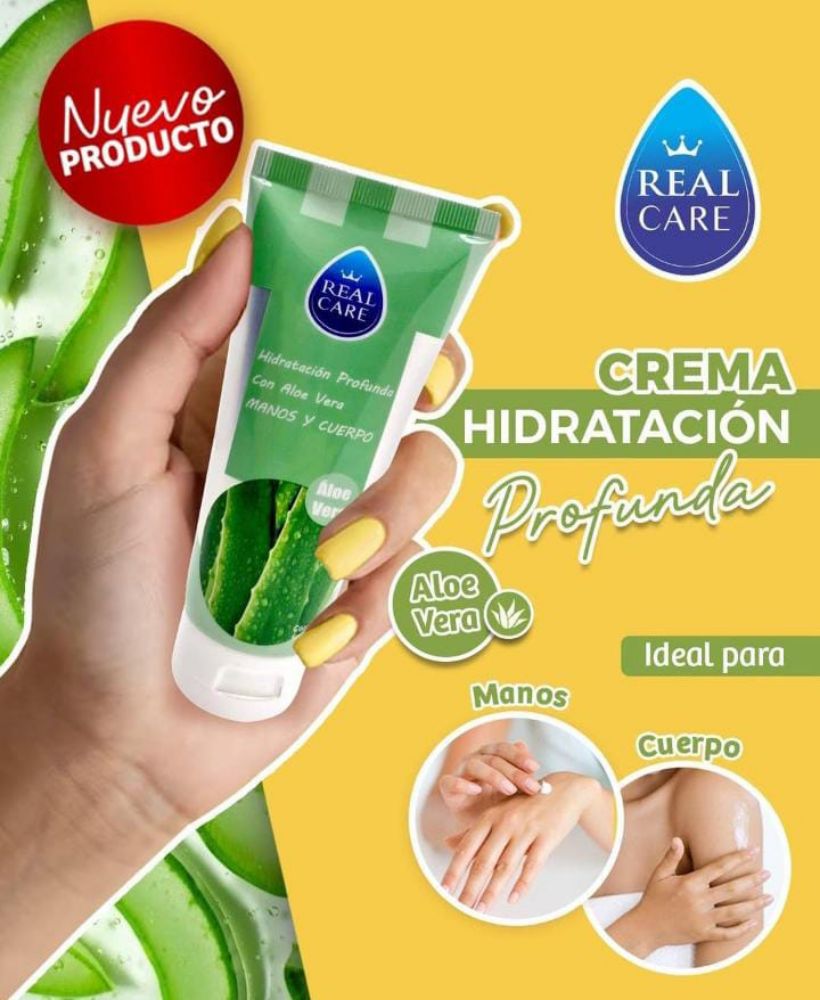 Imagen de REAL CARE CREMA P/MANOS Y CUERPO