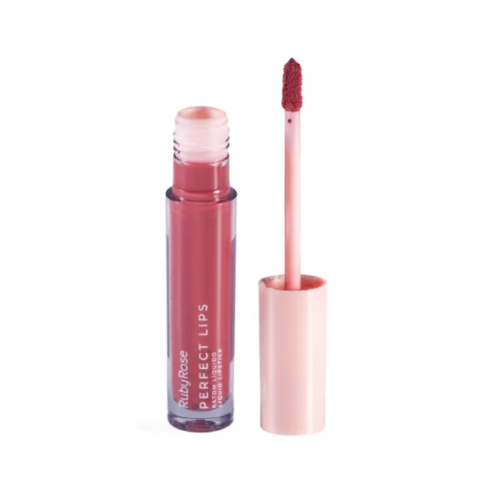 Imagen de LABIAL LIQ PERFECT LIPS L/R RUBY ROSE HB-L6200-3