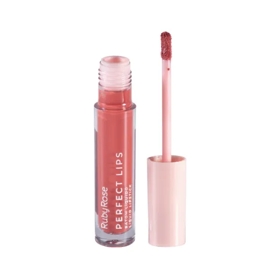 Imagen de LABIAL LIQ PERFECT LIPS L/R RUBY ROSE HB-L6200-2