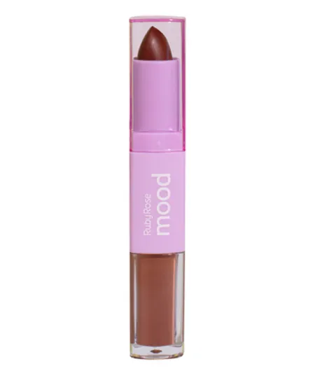 Imagen de LABIAL DUO MOOD RUBY ROSE HB-8614-2