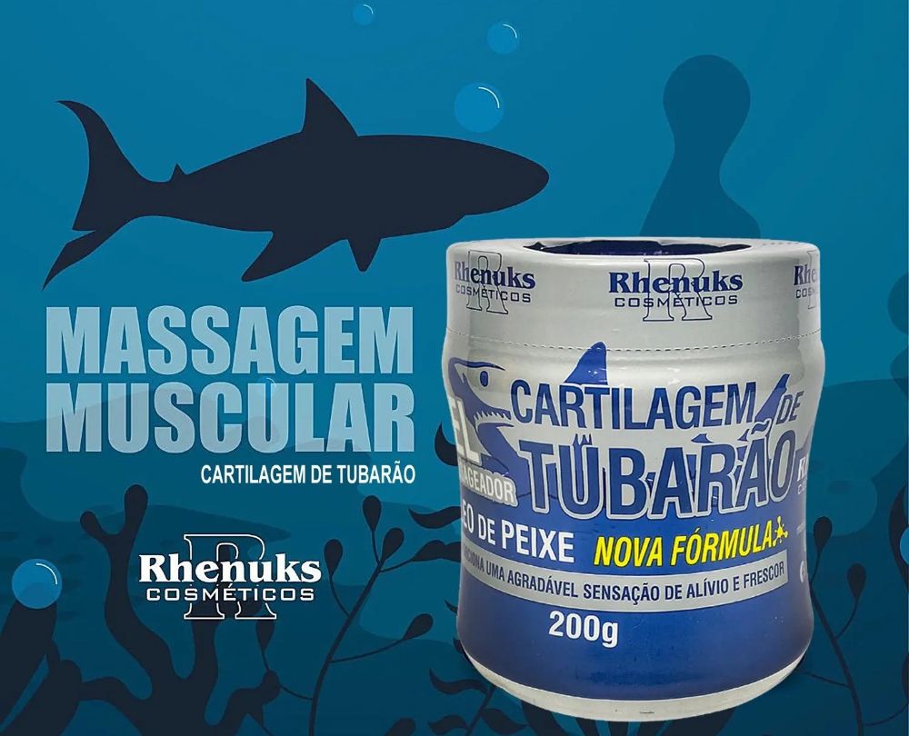 Imagen de GEL MASAJ.CARTILAGO DE TIBURON RHENUKS 200G