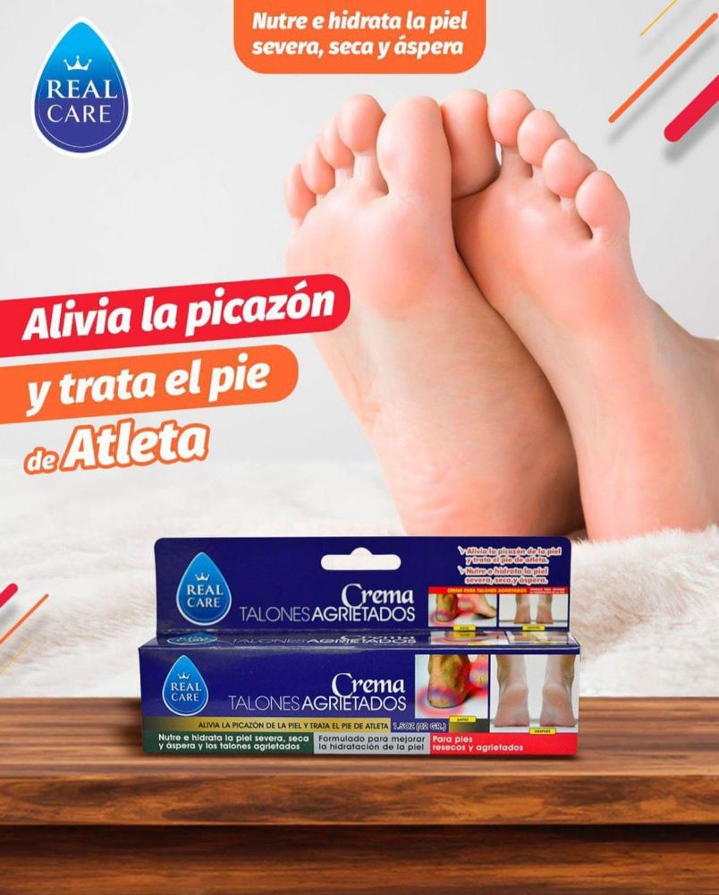 Imagen de CREMA TALONES AGRIETADOS REAL CARE