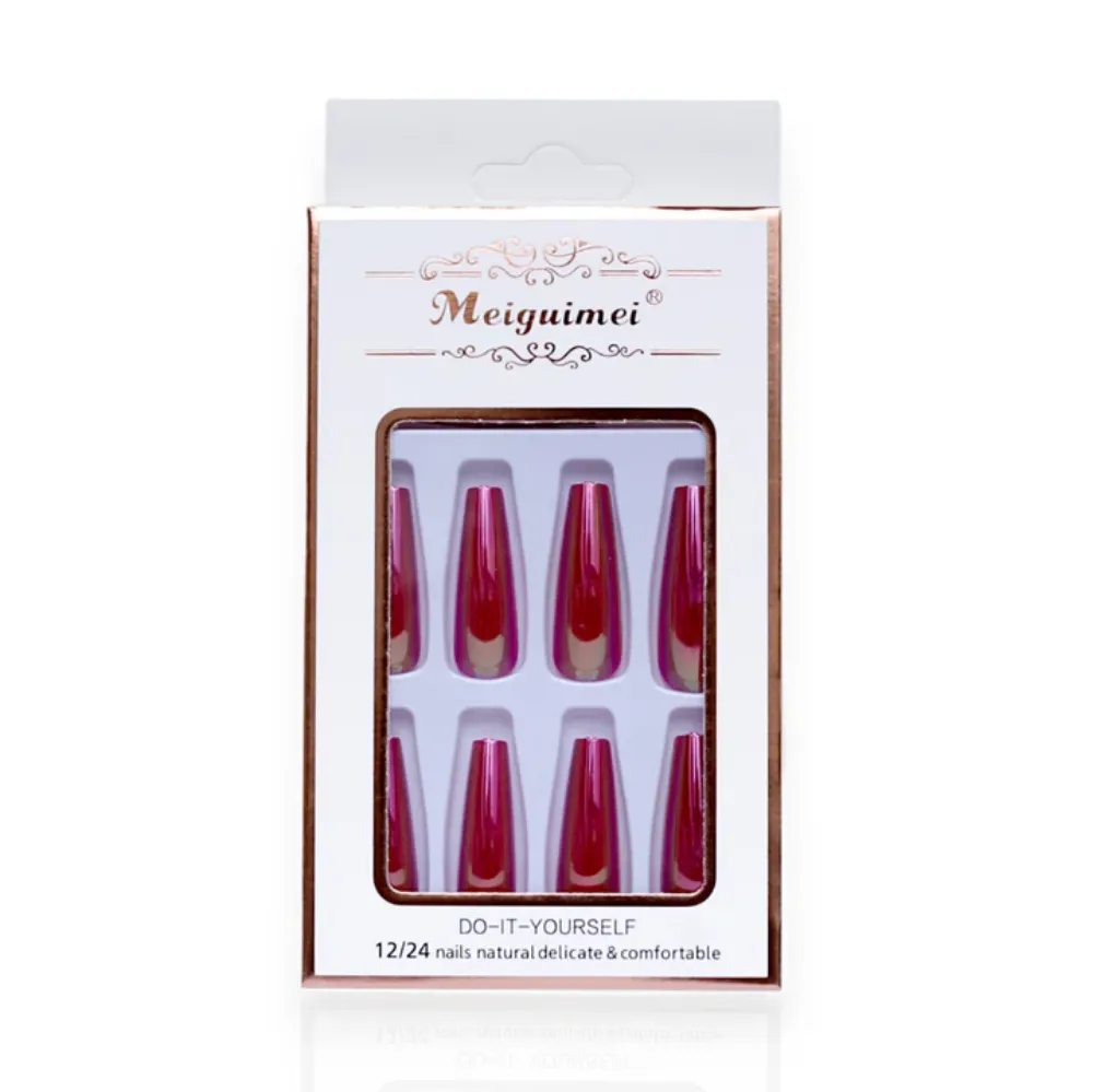 Imagen de SET UÑA POSTIZA EN/CAJA LISO MG-62 80007139