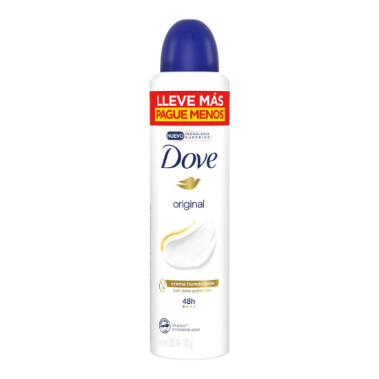 Imagen de DESODORANTE DOVE SPRAY  ORIGINAL 250ML