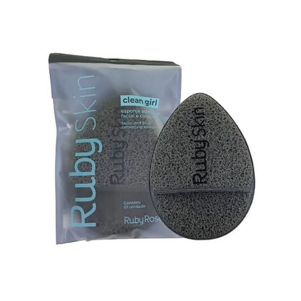 Imagen de ESPONJA EXFOLIANTE PUFF CLEAN RUBY ROSE HB-A7000-2