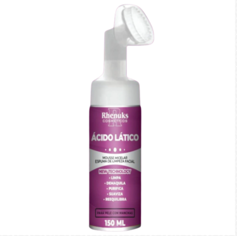 Imagen de MOUSSE MICELAR RHENUKS ACIDO LATICO 150ML