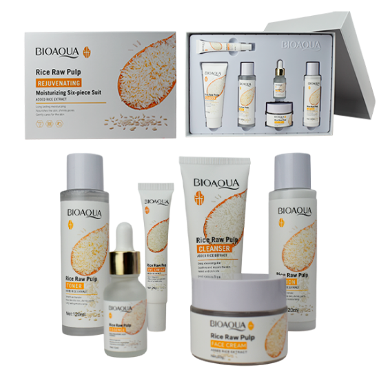 Imagen de BIOAQUA KIT DE ARROZ 6PCS BQY45966 REJUVENECEDOR