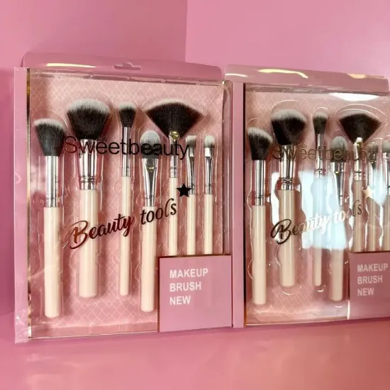 Imagen de SET DE BROCHAS 7PCS SWEET BEAUTY SZ-1399