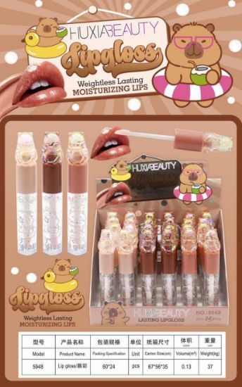 Imagen de LIP GLOSS HUXIA CAPIBARA 5948