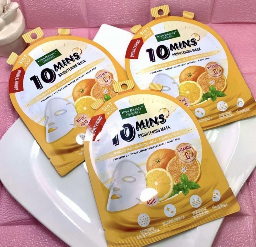 Imagen de MASC.FACIAL NARANJA VITAMINA C KISS BEAUTY 1658-07D