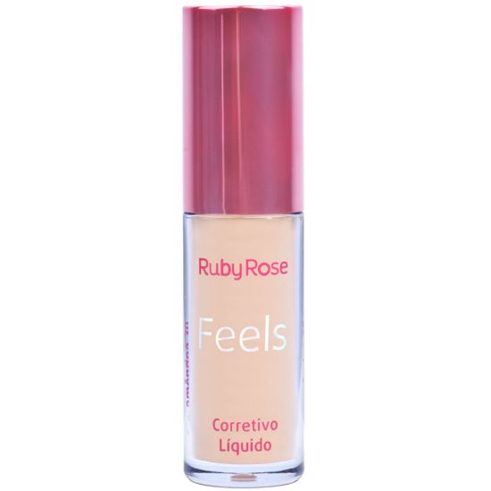 Imagen de CORRECTOR LIQUIDO FEELS RUBY ROSE HB-8102-5 AMENDOA*30