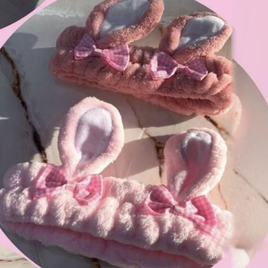 Imagen de VINCHA P/MAQUILLAJE CONEJO J26339