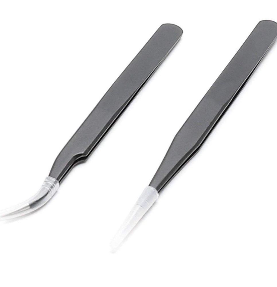 Imagen de SET DE PINZAS NEGRAS X 2 PCS LIANGLI