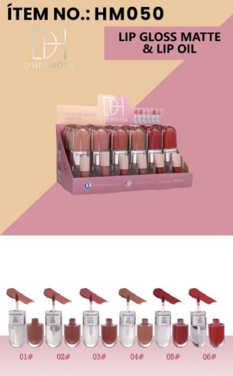 Imagen de LIP GLOSS 2EN1 MATTE HM050