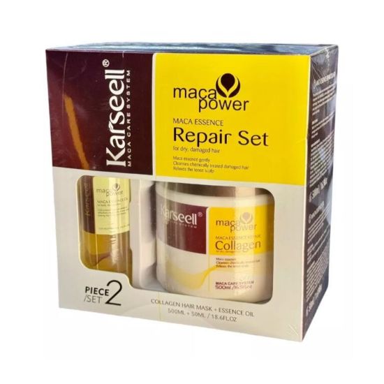 Imagen de KIT KARSEELL MASCAROLLA CAPILAR +ACEITE 500ML+50ML