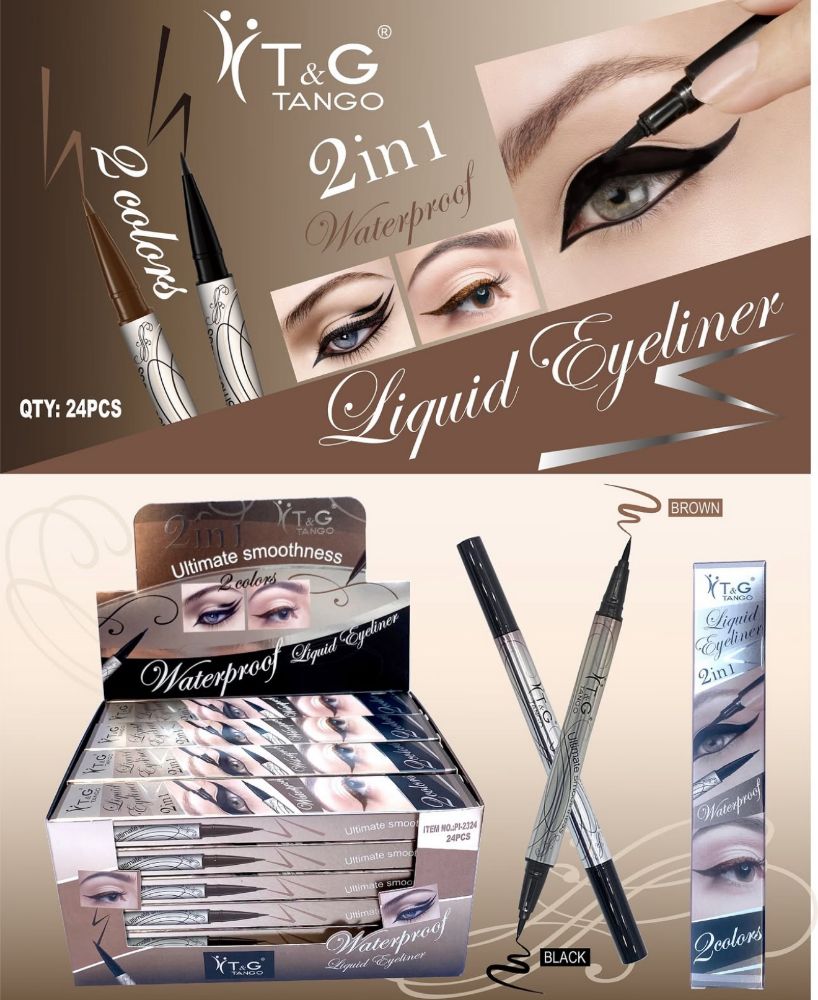 Imagen de DELINEADOR 2 COLORES WATERPROOF PI-2324